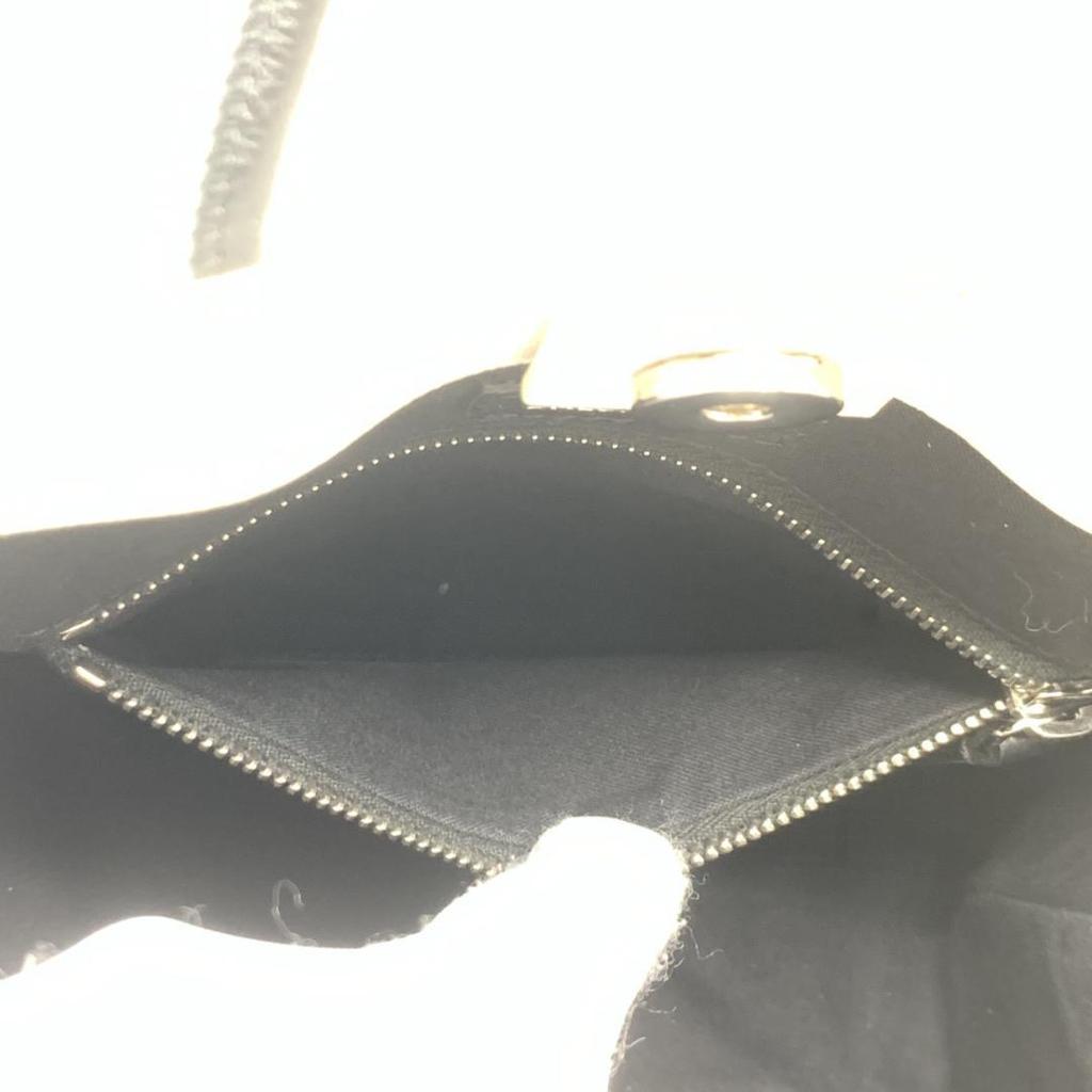 BALENCIAGA Aoyama Limited Shopping Tote Bag XXS Handbag Shoulder Calfskin Leather White Black 2WAY Logo Print Unisex Women's Men's