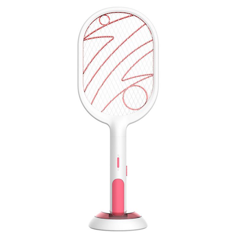 Mosquito Racket Large 2 In 1 Household Tools Racket Swatter Zapper Usb Rechargeable Summer Mosquito Killer