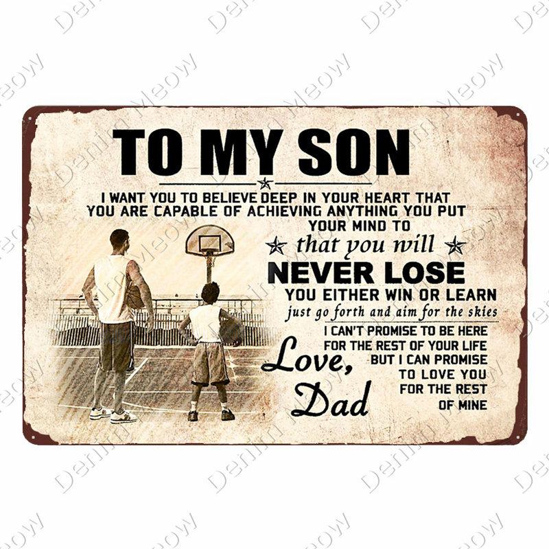 Lovely Flower WELCOME To My Home Iron Metal Poster Tin Sign Plate Wall Decoration Vintage Art Painting Family Rule Plaque A392