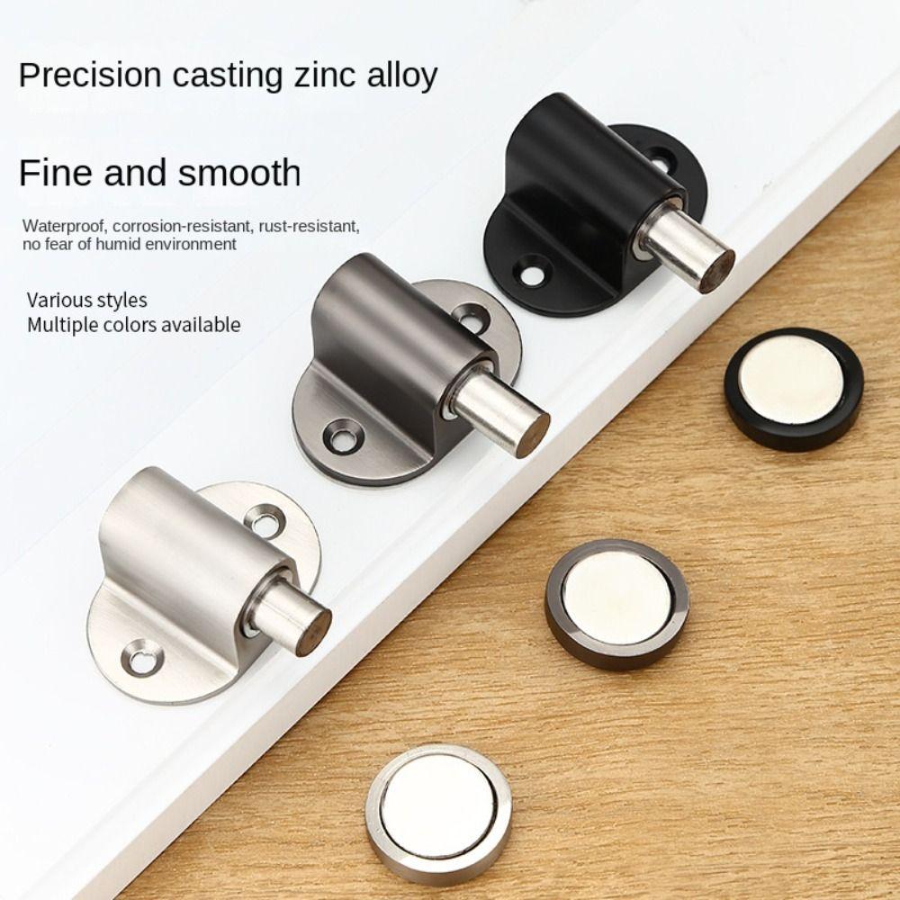 No Punching Invisible Door Stopper Wind-proof Door Suction Silent Magnetic Door Stop Household