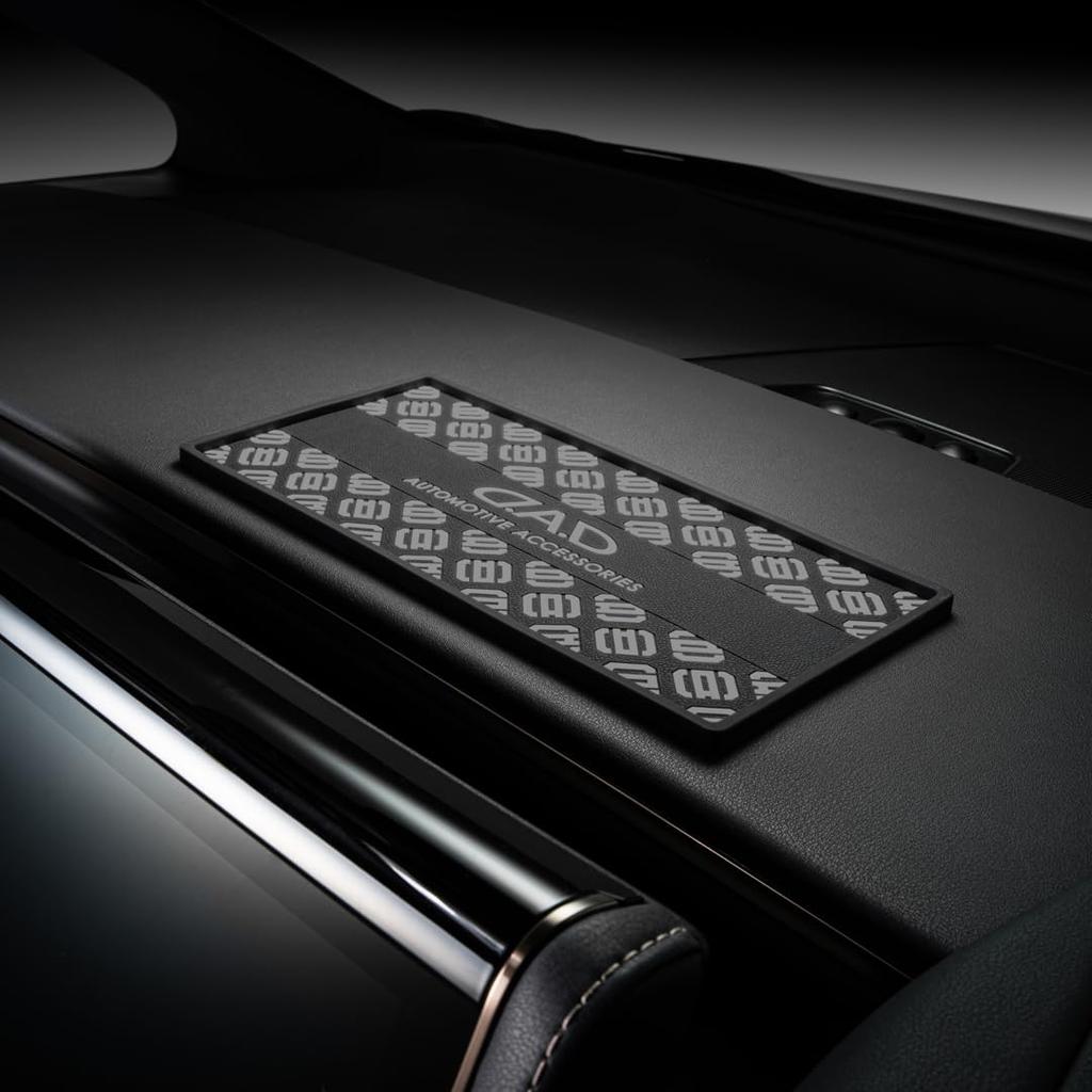 Garson D.A.D Silicone Non-Slip Mat Wide Model Monogram Black x Gray HA699-01-03 DAD Anti-Slip Mat Box Tissue Compatible