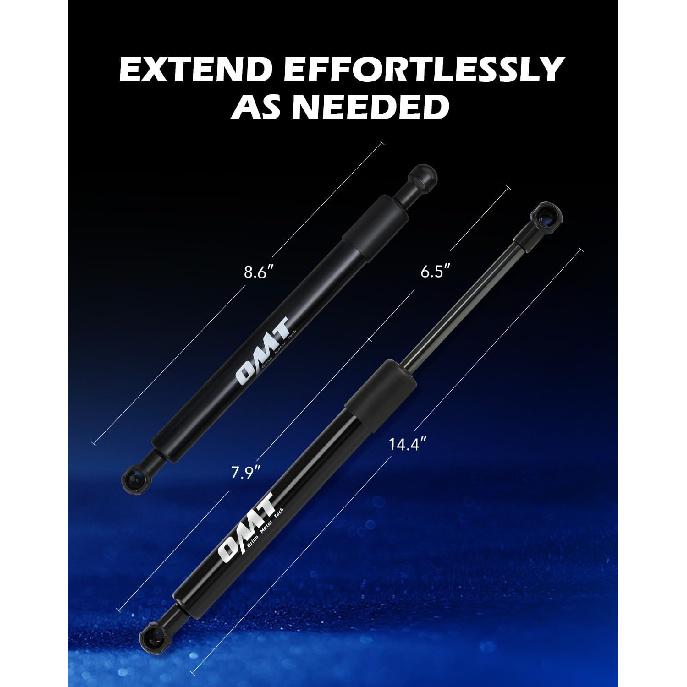 Orion Motor Tech Compatible With 15-25 F150 Tailgate Assist Accessories, Truck Tail Gate Lift Assist Tailgate Shock Compatible With Ford F150 2015