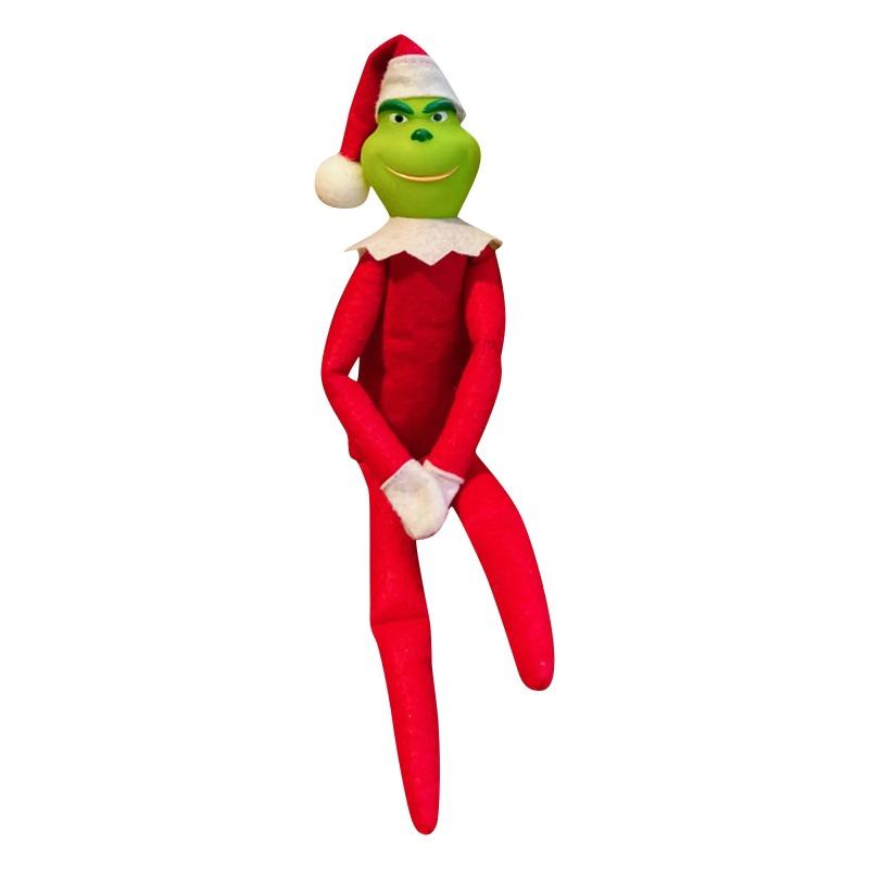 Christmas Cute Elf Doll Plush Leg Doll Pendant Christmas Tree Ornament Gift New Year Gifts Xmas Party Decor for Home