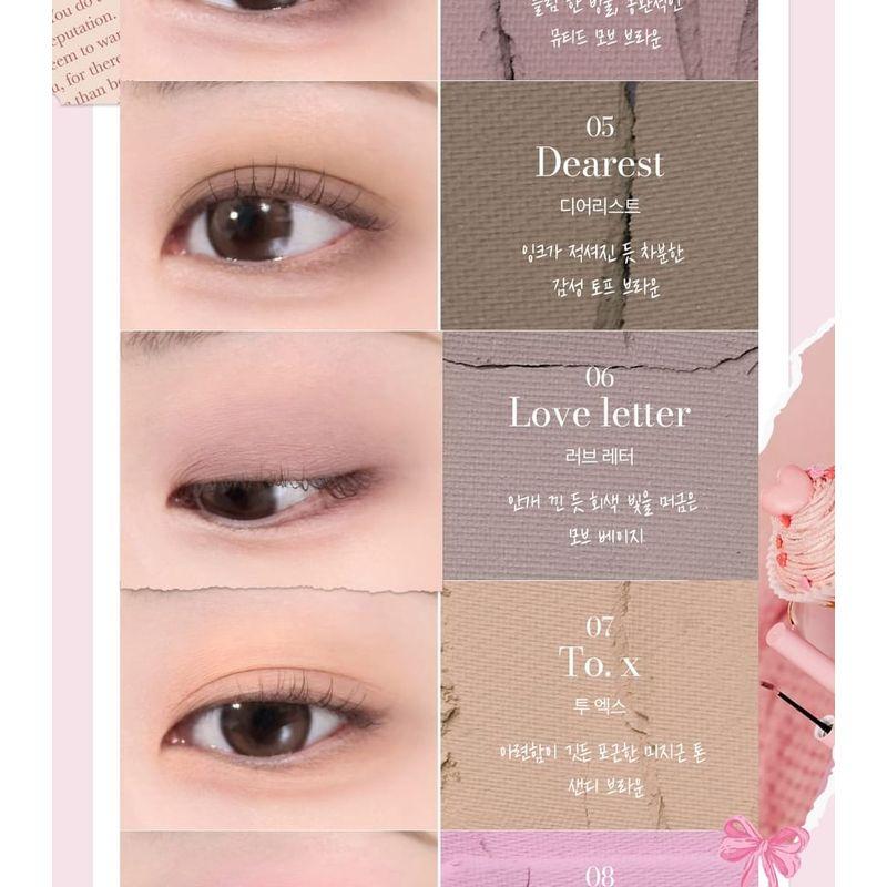 Mude - Shawl Moment Lidschattenpalette - 6 Arten