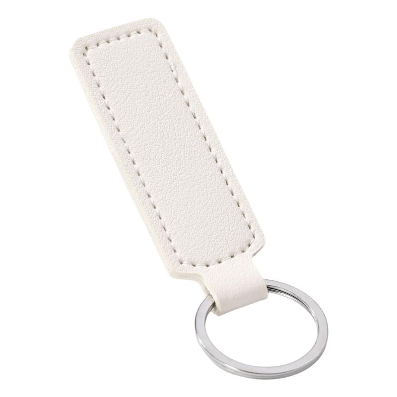 PU Leather Keychain Organizers Lightweight Design Water Resistant For Motorcycles Car Home Keys Easy Carry Daily Commute