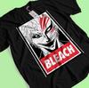Bleach Anime Tshirt Ichigo Bankai T-Shirt Aizen Yhwach Tee Zaraki Kenpachi Shirt