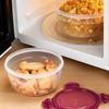 Ruhan Refrigerator Sealed Round Food Storage Container Set