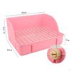 Cage Toilet Bedding Box Pet Potty for Guinea Pigs