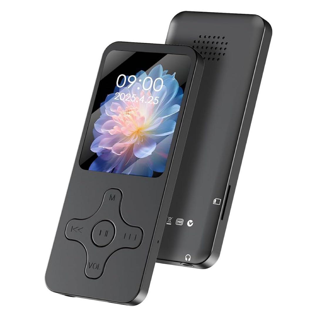 

[USED] MP3 Player with Bluetooth 5.0, 64GB Capacity, Ultra-Lightweight (30g)