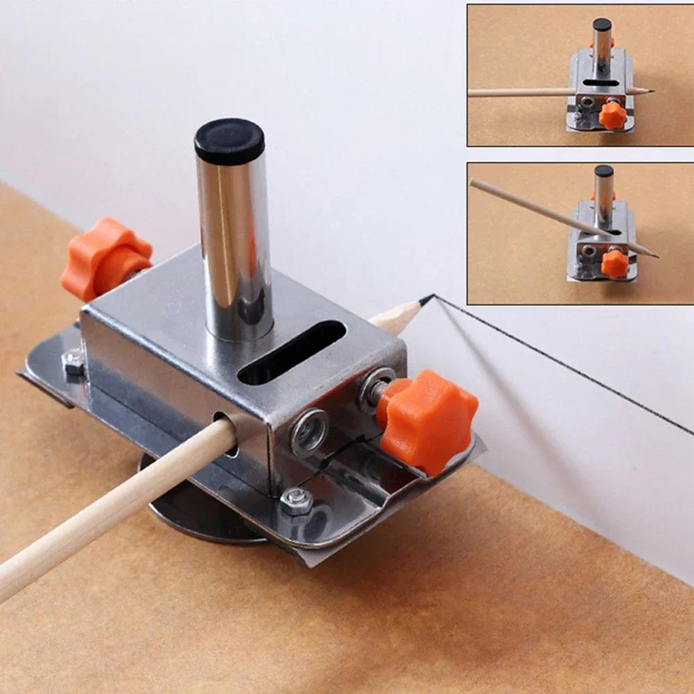 Woodworking Parallel Line Drawing Tool Adjustable Wood Scribe Stainless Steel Woodworking Parallel Line Drawing Tool