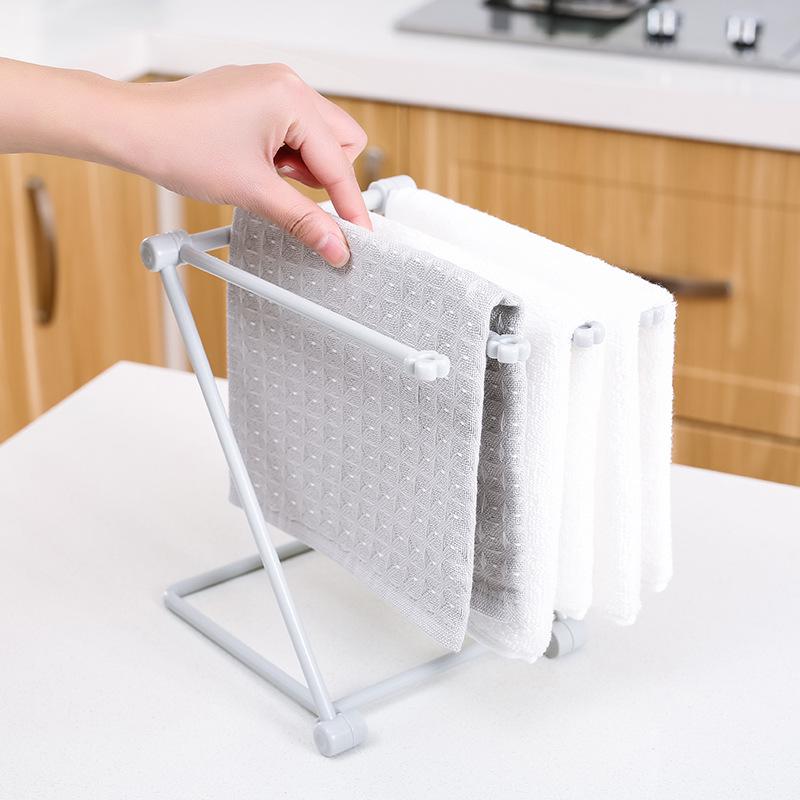 J207 Folding Kitchen Dishcloth and Cup Drain Rack