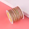 Boting 30m Multicolor Jade Thread: 5-Color DIY Gradient Jewelry & Braiding Cord