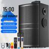 Suhuawai 15-inch Portable Bluetooth Karaoke Trolley Speaker