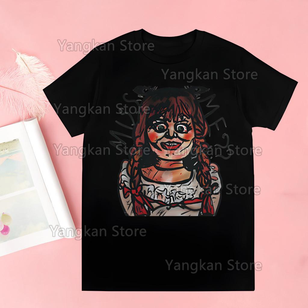 Annabelle Tops Summer Tops Graphic Tees Women Tshirt Clothes Girl T Shirt Drop Shipping
