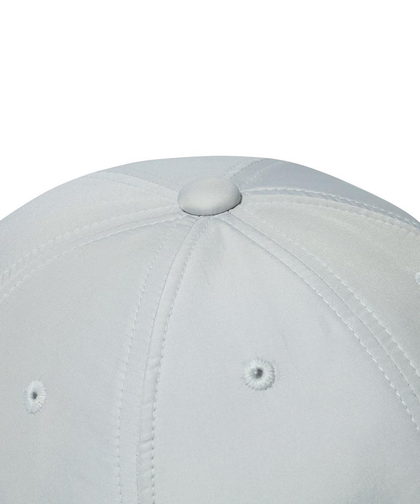 COVERNAT WOMAN Clover Heart Satin Embroidered Ball Cap Gray