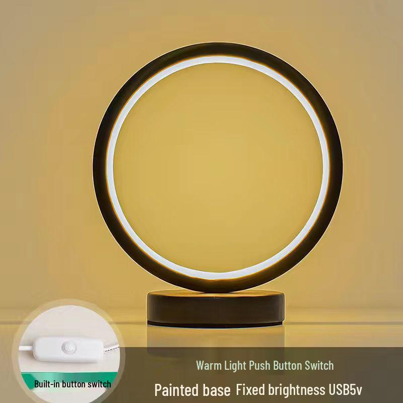 Modern Dimmable Table Lamp for Bedroom, Living Room, or Dorm