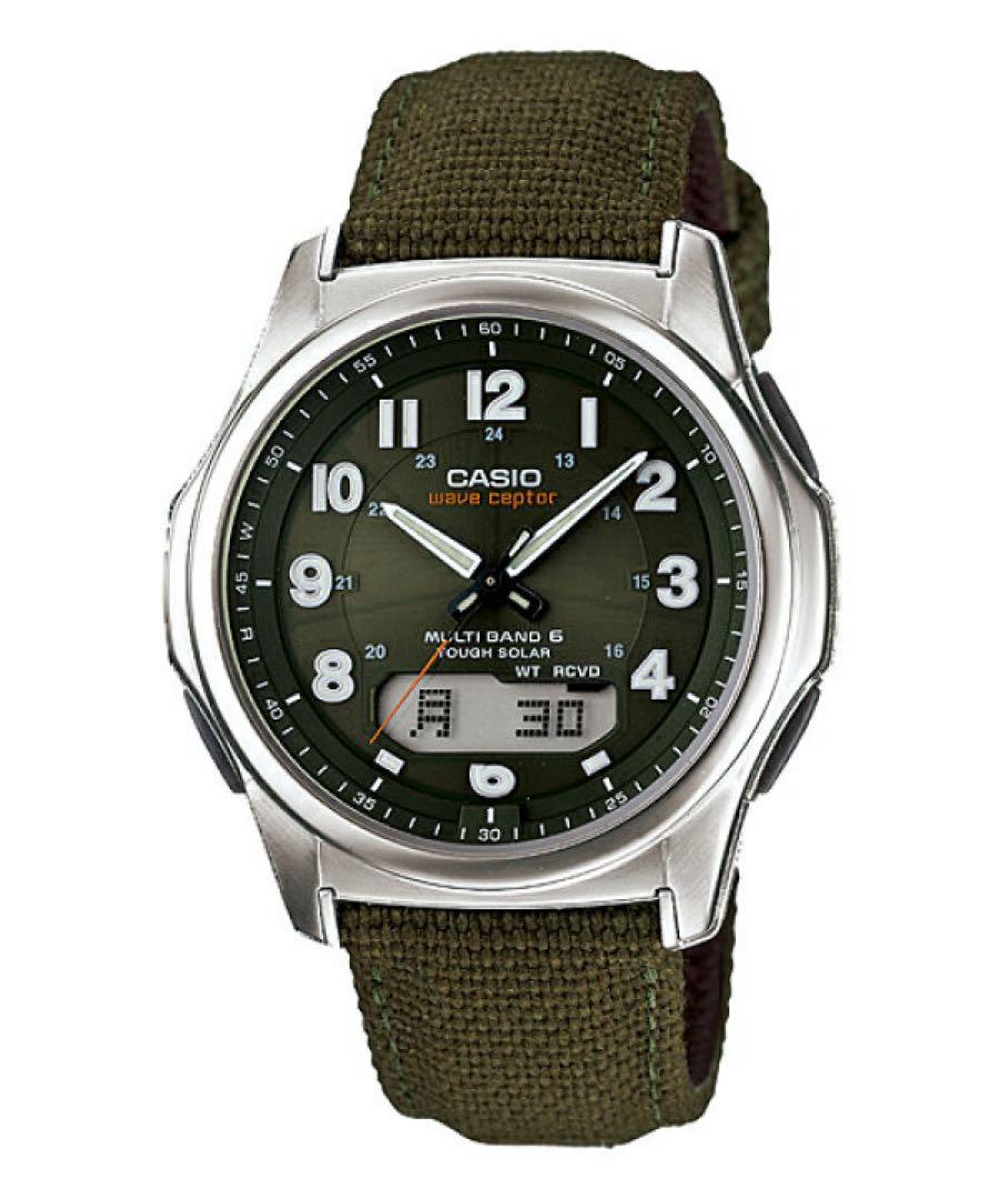 

[Б/У] Солнечное радио! CASIO Военный Гольф