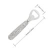 Glittering Pattern Bottle Opener Ergonomic Perfect Housewarming Gift For Beer