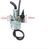 22mm Carb PZ22 Carburetor Air Filter Set Compatible with 110cc 125cc SSR CRF50 Pit Dirt Bike Sunl Taotao Pit Bike ATV