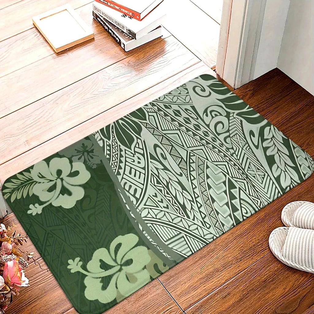 1PC LOVE Dog Pattern Door Mats Kitchen Rugs Non-Slip Pop Design Living Room Rugs Bath Mat Carpet for Home Sink Laundry Decor