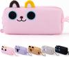 Cute Animal Pen Bag Adorable Animal Pattern Pencil Case Cartoon Pen Bag 3d Embroidered Embroidered Stationery Bag For School