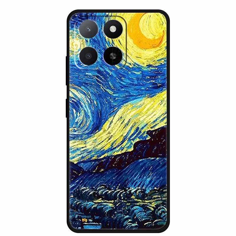 Für ZTE Blade A55 A35 Hülle Tiere Weiches Silikon TPU Handyhüllen Rückseite für ZTE Blade A35 BladeA55 Wolf Stoßfest Cool Capa