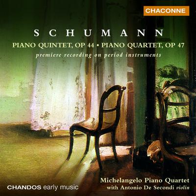 CD SCHUMANN, MICHELANGELO PIANO QUARTE - Piano Quintet, Op. 44 / Piano Quart CHAN0698 Chaconne 2003 Europe Classical Used