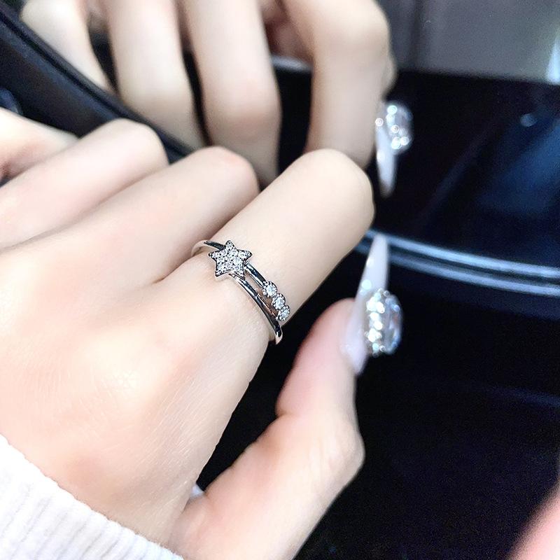 

Нішовий Дизайн Рожевий Висококласний Відчуття Любов Циркон Холодний Стиль Особистість Повний Діамантів Цир*****Ручка-Кільце Жінка No specifications