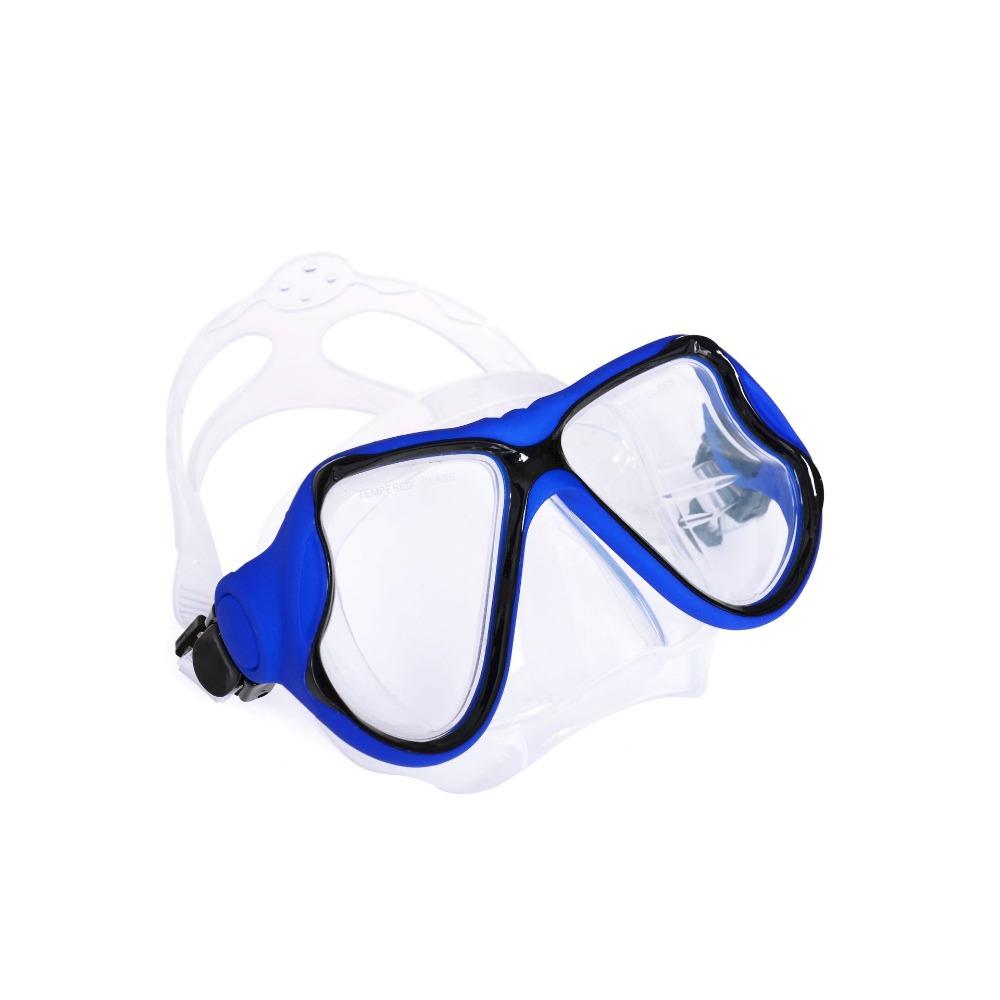 Diving goggles set snorkel with liquid silicone