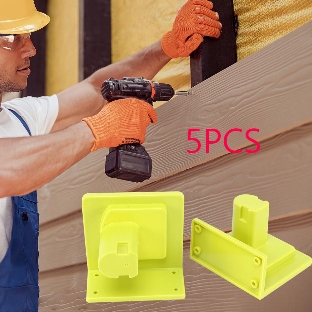 Power Tools Storage Bracket Lightweight Tool Storage Mounting Bracket Eco-friendly ABS Easy Install for Power Drill Accessories