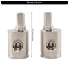2Pcs Heavy Duty Tool Less 0GA to 4GA Vehicle Stereo Wire Terminals Adapters for Hassle Less Speaker System Installation