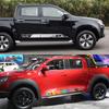 Car Mountain Styling Stickers Pickup Door Side Decals Truck Graphics 4X4 Off Road Custom Vinyl Decor Cover Auto Accessories