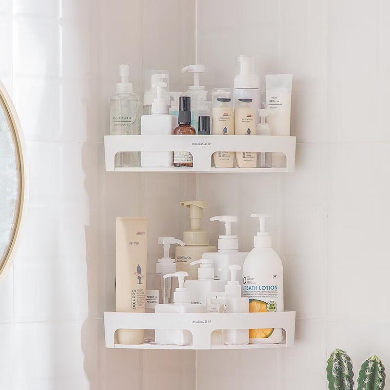 Chahua Punch-Free Wall-Mounted Bathroom Organizers