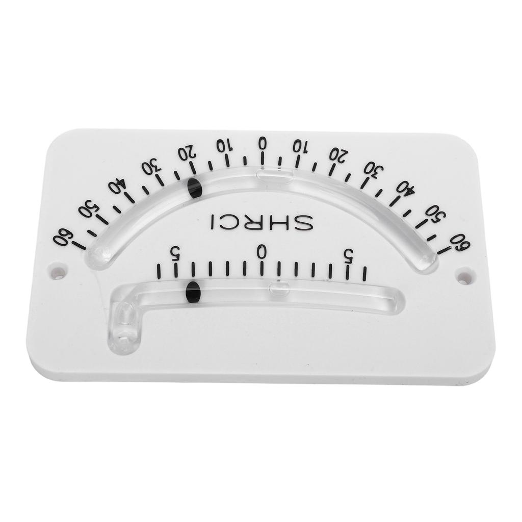 Dual Scale Inclinometer +  45 Degrees  Accurate Measurement for Off Road Vehicle Truck RV Trailer Boat