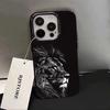Luxury Lion Pattern Cool Phone Case for iPhone 17AIR 16 15 14 13 12 11 PRO MAX MINI XSMAX XR 7 8 PLUS Y2K Minimalism Soft Cover