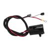 Club Car Charger Receptacle with Harness 1033755‑01 Replacement for Precedent Electric Carts 2004‑Up 48V