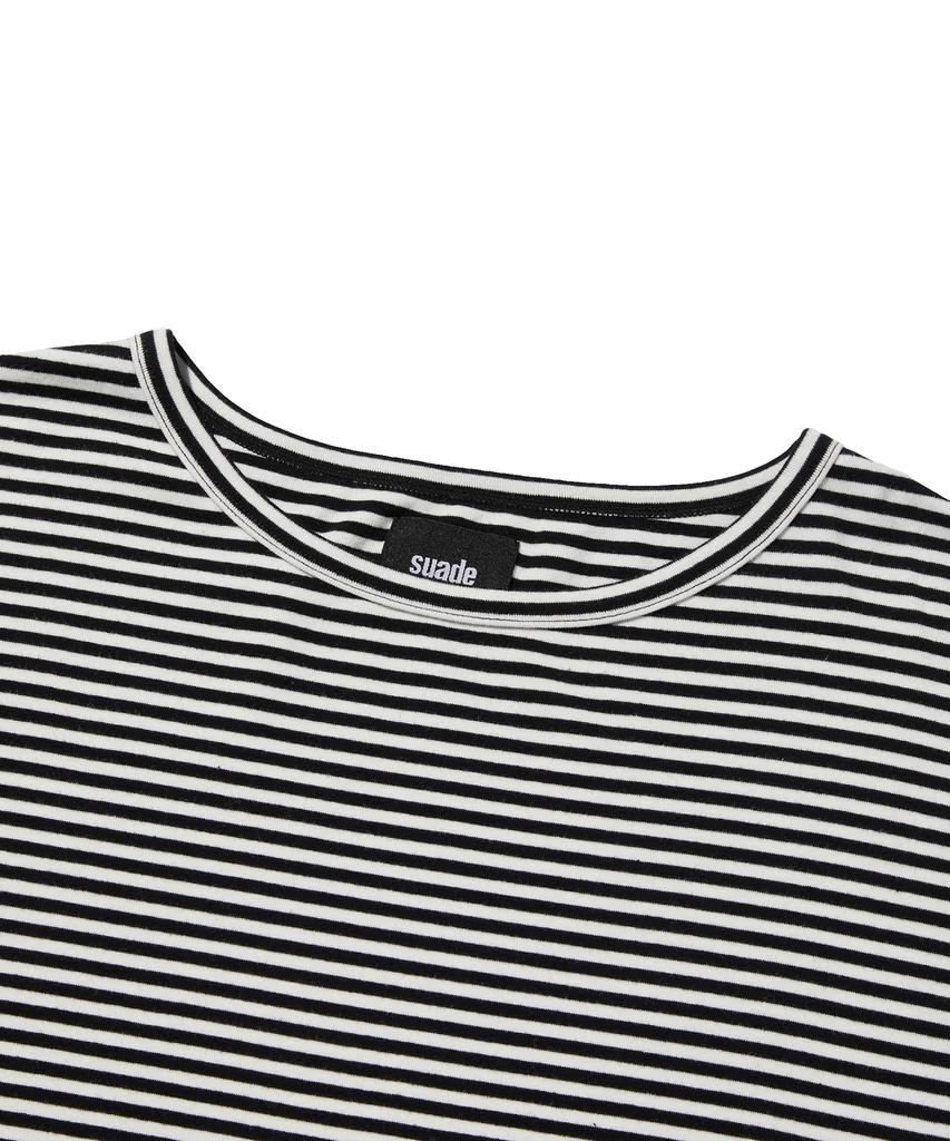 Seuweideu Basic Stripe Long Sleeve [Black]