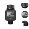 Water Flow Meter CLEAR Screen Standard 3/4" Hose Thread for Outdoor Lawn Sprinkler
