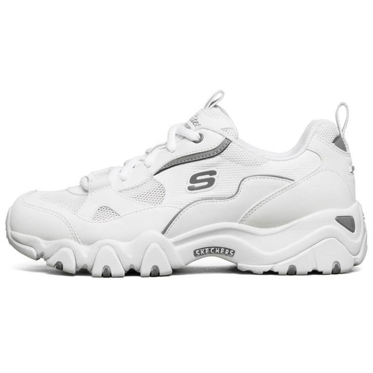 (WMNS) Skechers D Lites 2.0 Silver/White Women s 88888397-WHT EU 35
