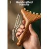 Sandalwood Meridians Massage Comb Copper/Horn Balls Lymphatic Drainage Massager  Breast Massage