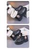 Versatile 2025 Autumn/Winter Cartoon Waterproof Leather Martin Boots for Toddlers - Boys & Girls
