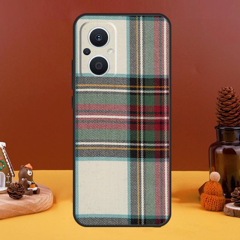 Clan Stewart Tartan Plaid Pattern Case For OPPO Reno 10 Pro 11 F 4 6 7 8 5 Lite 4Z 5Z 8T OPPO Find X6 Pro X5 X2 X3 Lite Cover