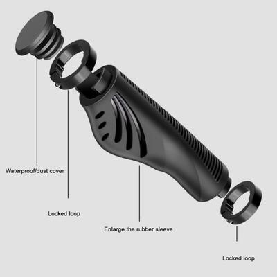 Yousheng 1 Set Bicycle Handlebar Grip End Ergonomic Non-slip Universal MTB Road Mountain Bike Handle Grip Cover Replacement Bicycle Accessories