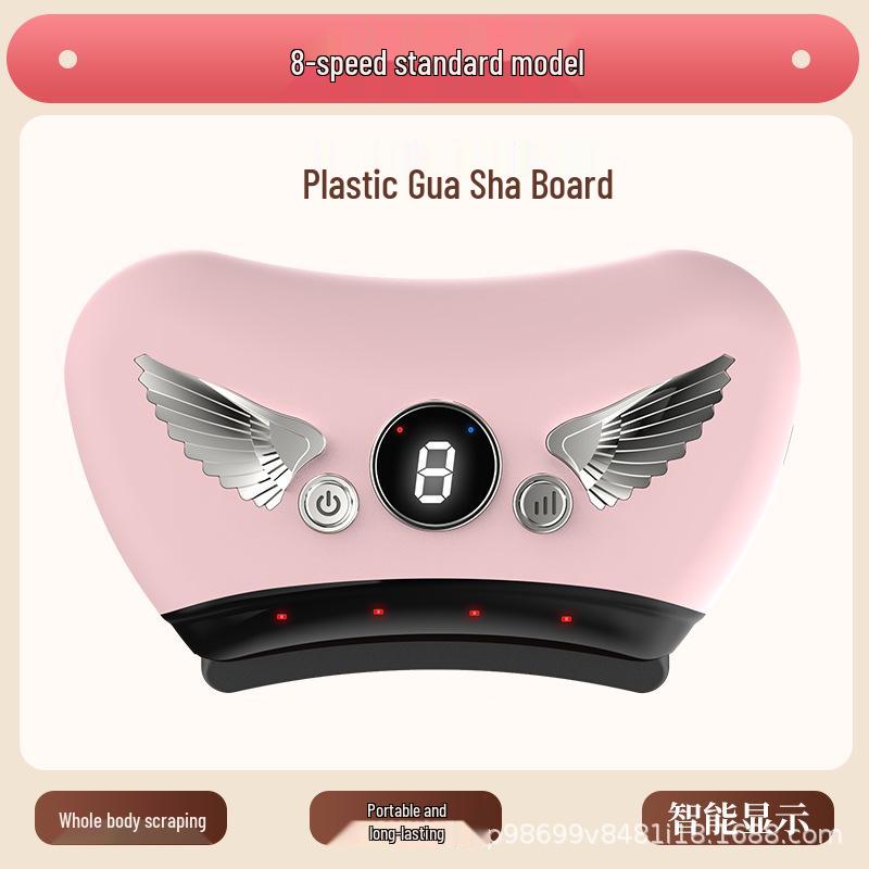 Smart Electric Gua Sha Tool: Bianstone Facial and Body Scraping for Beauty and Face Lifting with Heat Therapy.