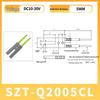U-groove Through-beam Fiber Optic Sensor for Label Positioning with U-shaped Grating Probe