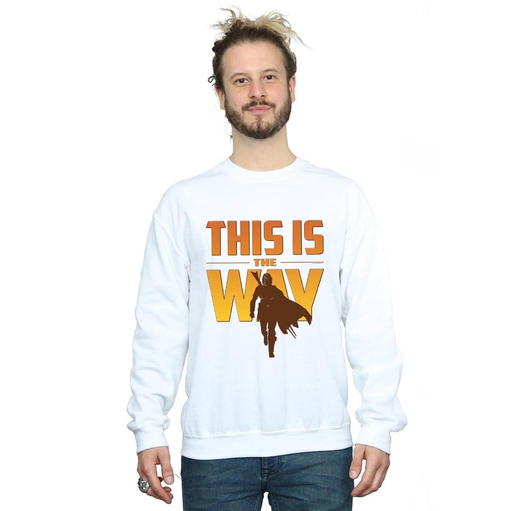 Star Wars Mens The Mandalorian This Is The Way Sweatshirt