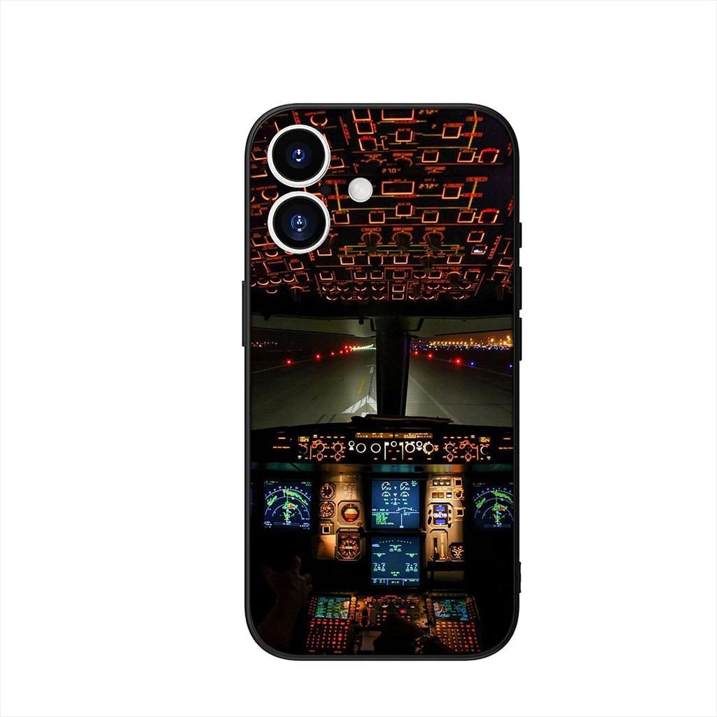 Aircraft Travel Cover Phone Case for Samsung Galaxy A55 A54 A25 A36 A17 A26 A35 A33 A34 A14 A37 S8 S9 S20 S21 FE S10 Plus