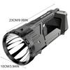 With Side Lights Handheld Spotlight Dimmable Powerful Handheld Lantern Camping Searchlight  Outdoor