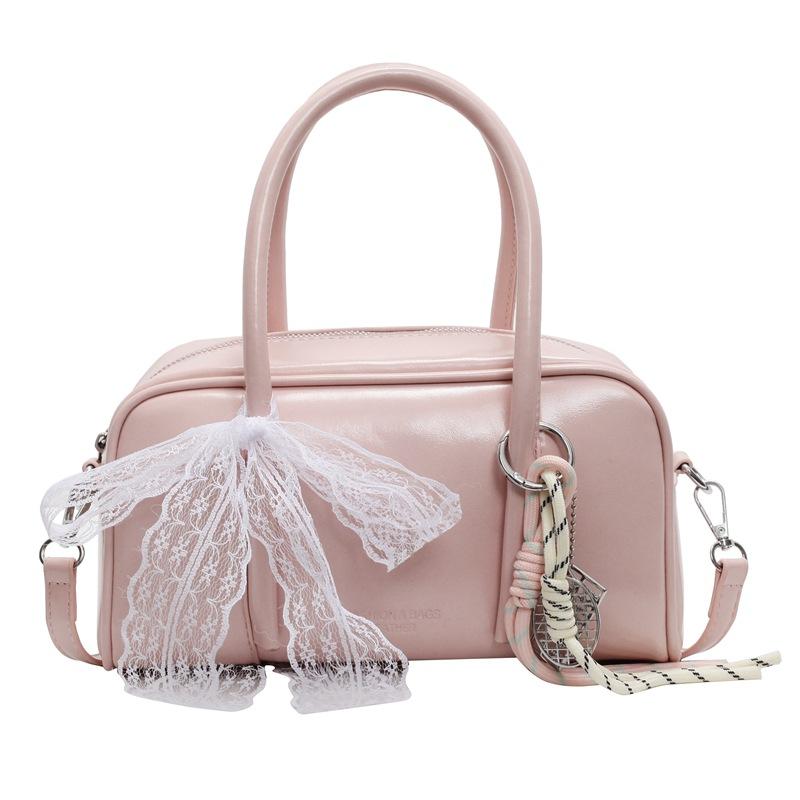 2025 fashion high sense dopamine ins wind hand pillow bag foreign style niche commuter versatile messenger bag women