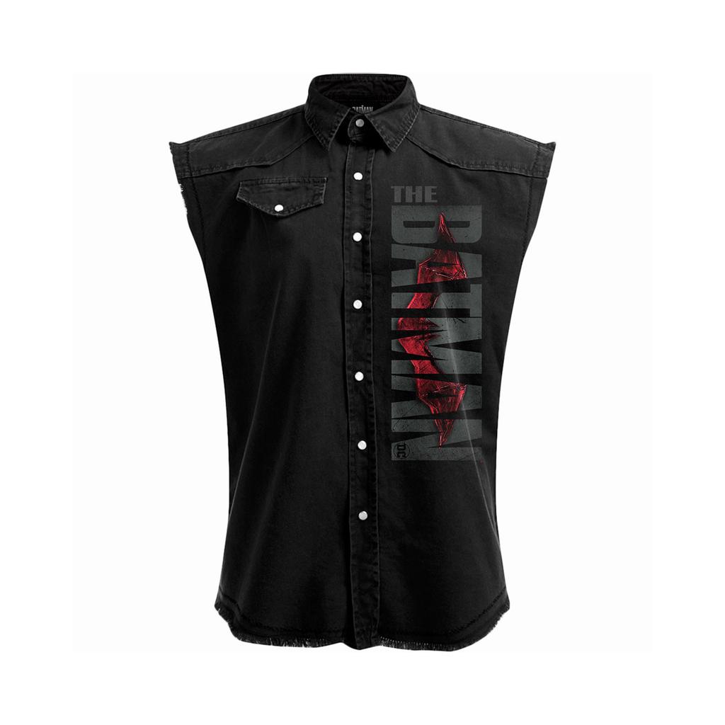 Spiral Direct Unisex Adult Logo Stone Wash Back Print Sleeveless Shirt